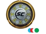 SHADOW-CASTER 24 LEDs Bronze Underwater Marine Light - Color Changing | SCR-24-CC-BZ-10