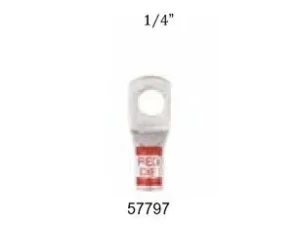 SPECTRO WIRE Tinned Lug Terminal 8 AWG 1/4" STUD SIZE | 57797-10