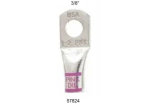 SPECTRO WIRE Tinned Lug Terminal 1-2 AWG 3/8" STUD SIZE | 57824-10