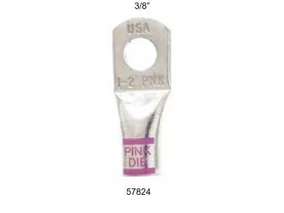 SPECTRO WIRE Tinned Lug Terminal 1-2 AWG 3/8" STUD SIZE | 57824-10