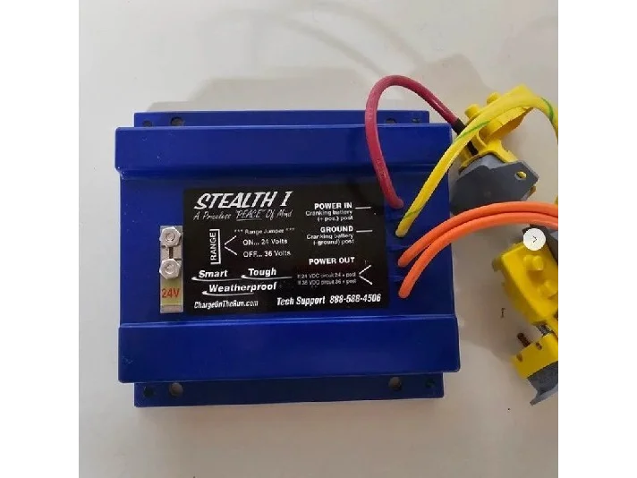 STEALTH 1 CHARGING ONBOARD LITHIUM BATTERY CHARGER 36VDC | DCL2436BL