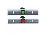 TACO LED NAV LIGHT KIT, RUB RAIL W/DEUTSCH CONNECTORS - 4" PLATE | F38-6810B-1