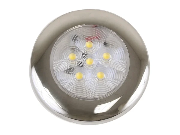 Scandvik B3 Downlight Surface Mount - Cool White - SS Trim - IP67 - 12/24V - Image 3
