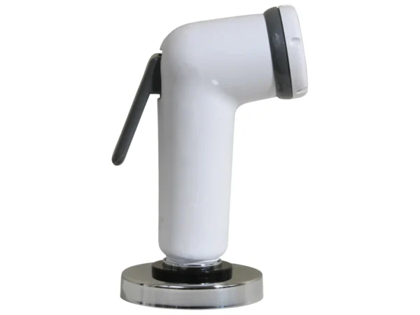 Scandvik Straight Handle Pull Out Sprayer - White w/6' Hose - Image 3