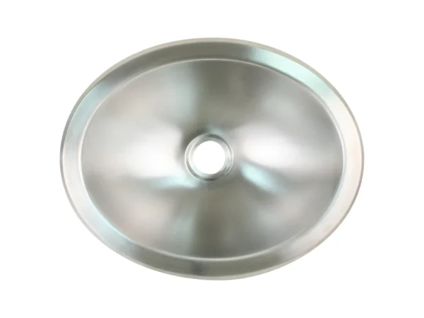 Scandvik Brushed SS Oval Sink - 13.25" x 10.5" - Image 2