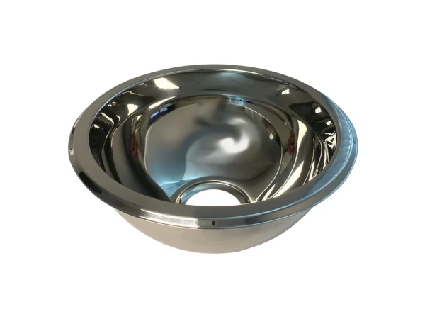 Scandvik SS Sink Basin - 9" x 4" - Mirror Finish - Image 3