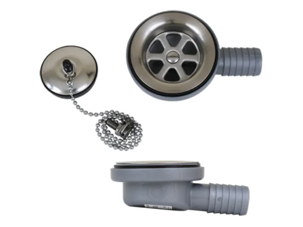 Scandvik Low Profile Drain Stopper - 1" Outlet - Image 3