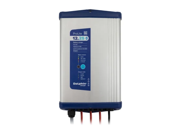 Dolphin Charger PROLITE Series Dolphin Battery Charger - 12V, 25A, 110/220VAC - 3 Outputs - Image 2