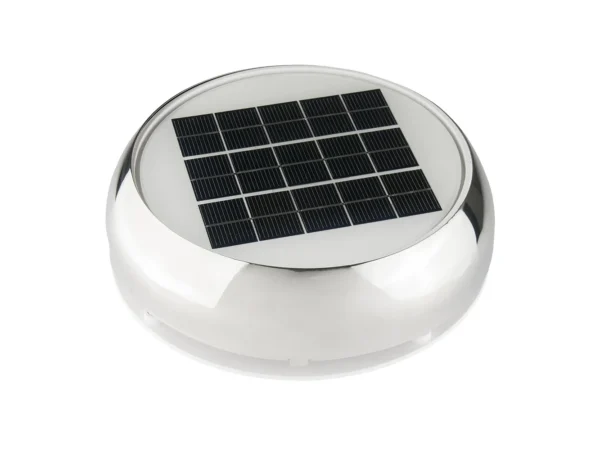 Marinco 3" Day/Night Solar Vent - Stainless Steel - Image 2