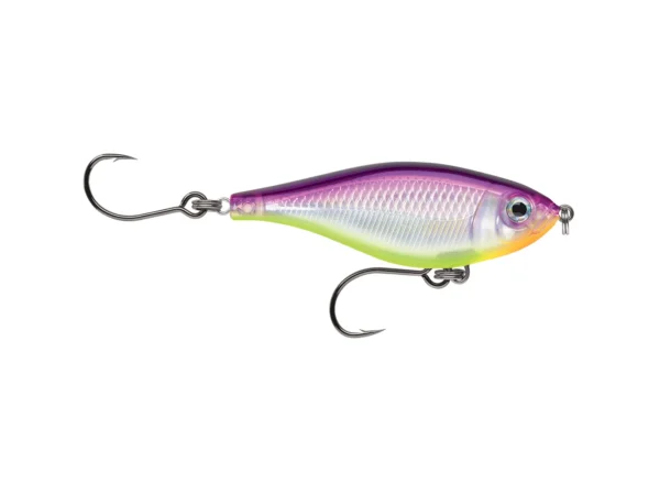 Rapala X-Rap® Twitchin’ Mullet 2-1/2" Purple Chartreuse - Image 2