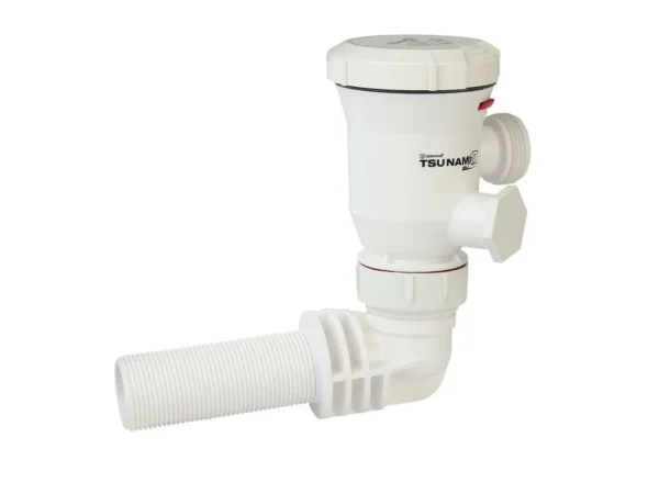 Attwood Tsunami Mk2 T1200 Aerator - 12V - 90-Degree Inlet - Image 2