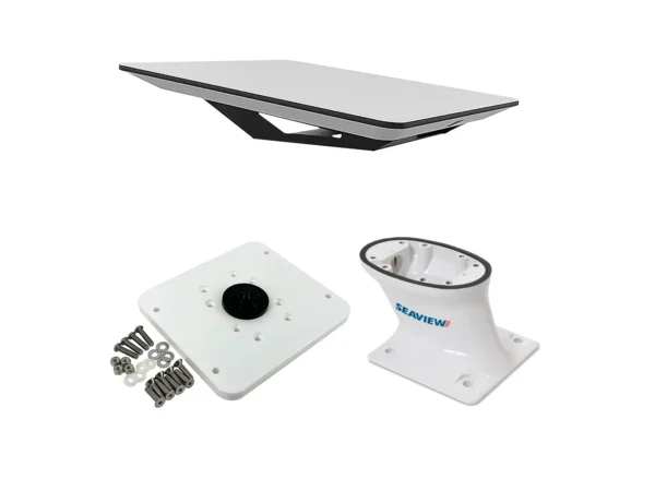 KVH Starlink Flat Panel Kit w/5" Seaview Pedestal Mount & ADASTLKA Starlink Top Plate - Image 2