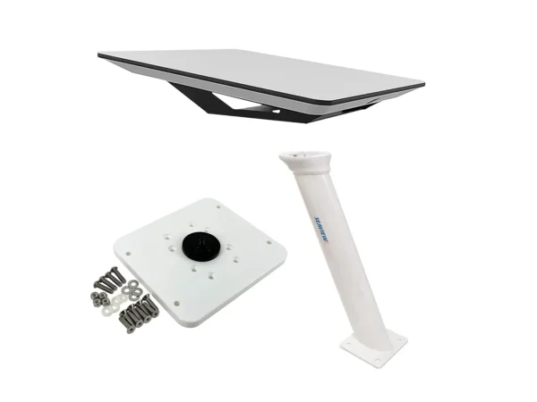 KVH Starlink Flat Panel Kit w/36" Seaview Pedestal Mount & ADASTLKA Starlink Top Plate - Image 2