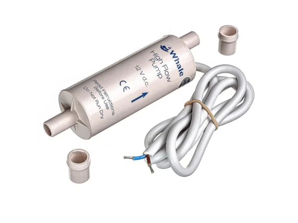 Whale Inline Booster High Flow Electric Galley Pump - 12V - Image 2