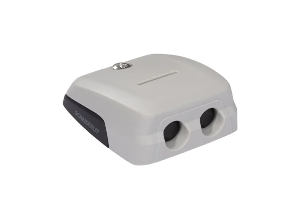 Scanstrut Horizontal Double-Entry Cable Seal - Grey - Multiple Cable Combinations