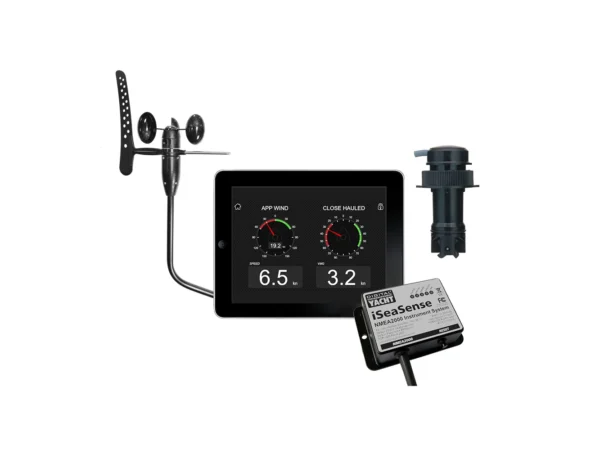 Digital Yacht iSeaSense Wireless Speed Depth Temp Pack Plus Wind - Image 2