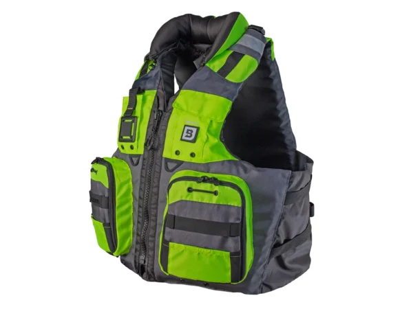 Bluestorm Classic Adult Fishing Life Jacket - Hi-Vis - S/M