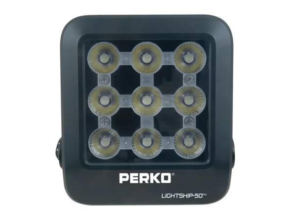 Perko Lightship 50 LED High Performance Floodlight - 12/24V - Black