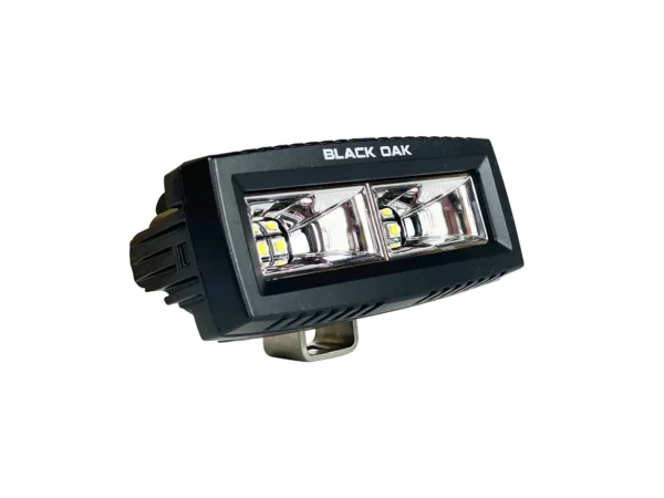 Black Oak 4" Marine Spreader Light Flood Scene LED Pro Series 3.0 - Black