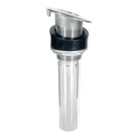 Tigress 9" 15-Degree Rod Holder - Screwless - Stainless Steel