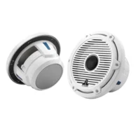 JL Audio M6 Series 7.7" Marine Coaxial Speaker w/Gloss White Classic Grille & Black Tweeter Mesh - M6-770X-C-GwGw