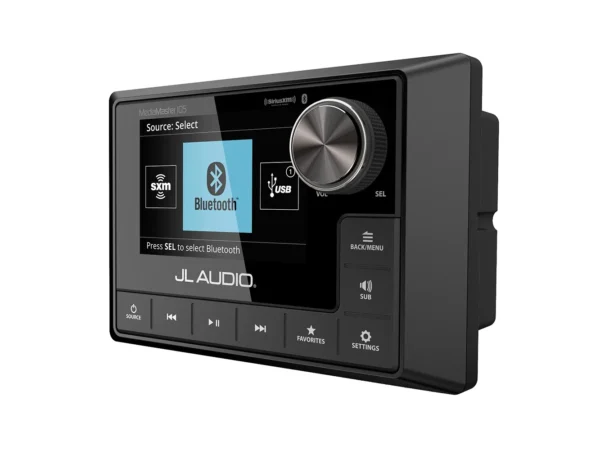 JL Audio MediaMaster® 105 Weatherproof Source Unit w/Full Color LCD Display - MM105