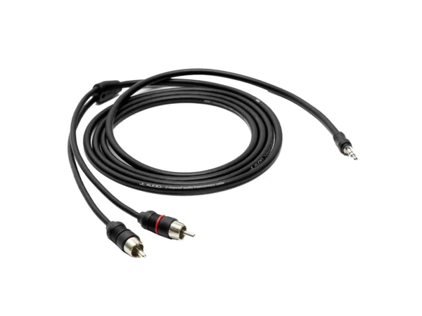 JL Audio 2 Channel 6' Mini to RCA Audio Interconnect Cable - XD-MINIRCA-6