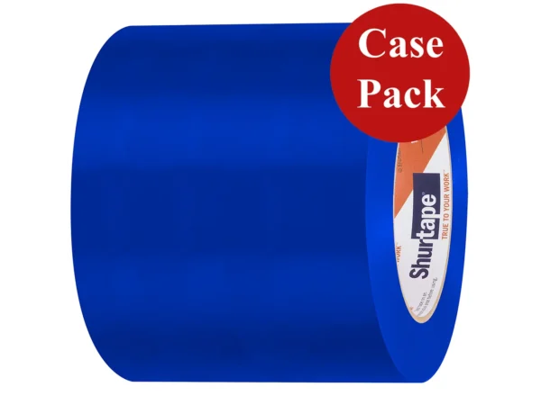 Shurtape UV-Resistant Marine Hull Preservation Tape - 96MM - 33M Roll - Straight Edge Blue *Case of 12 Rolls*