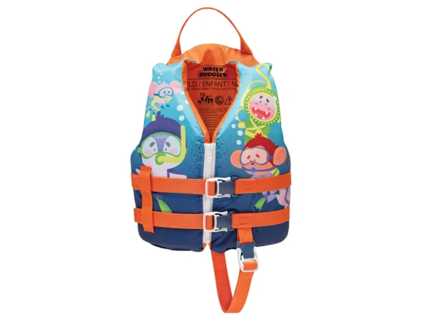 Full Throttle Child Water Buddies Life Vest - Shark - 30-50lbs Type III