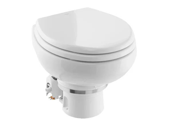 Dometic MasterFlush 7120 White Electric Macerating Toilet w/Orbit Base - Freshwater - 24V