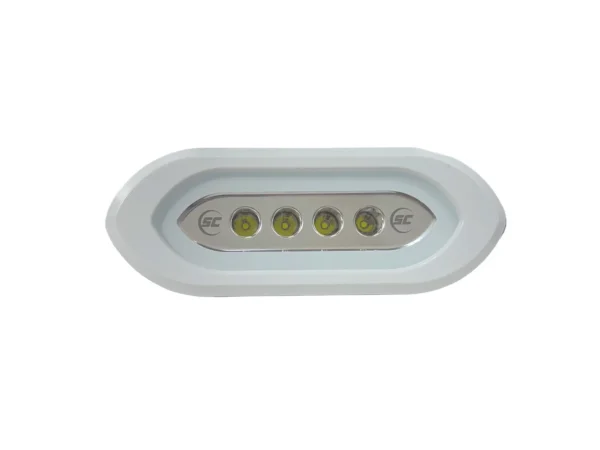 Shadow-Caster Flush Mount Spreader Light - White Housing - White