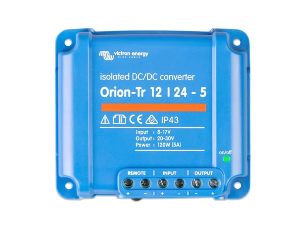 Victron Orion-Tr Smart 12/24-5A 120W Isolated DC-DC Converter