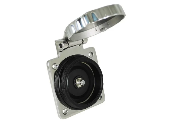 Marinco Stainless Steel Cable TV & Internet Easy Lock Inlet