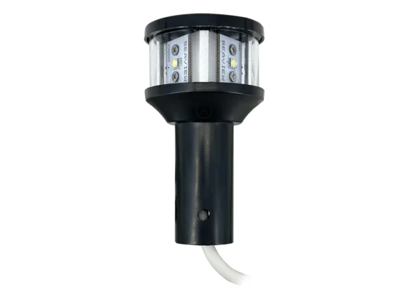 Seaview 12V C5 Certified Round 3nm LED Combo Masthead All-Round Light - Black