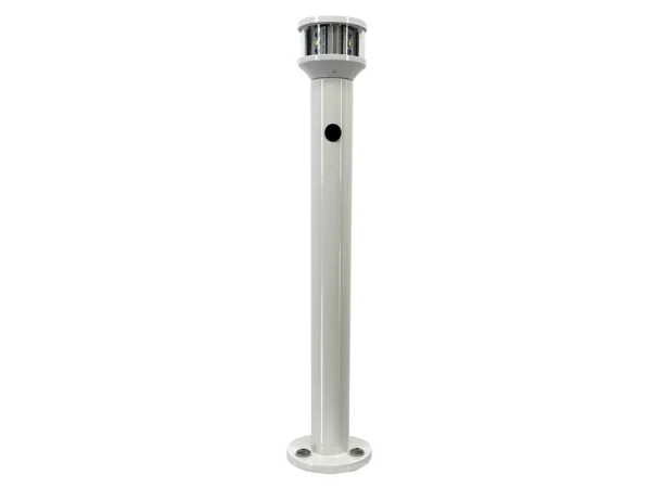 Seaview 12" Fixed Light Post w/C5 Certified All-Round LED Light