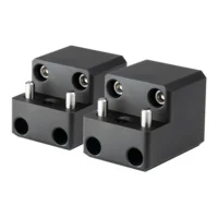 PTM Watersports Board Rack Mount - 4 Bolt - Black - Pair