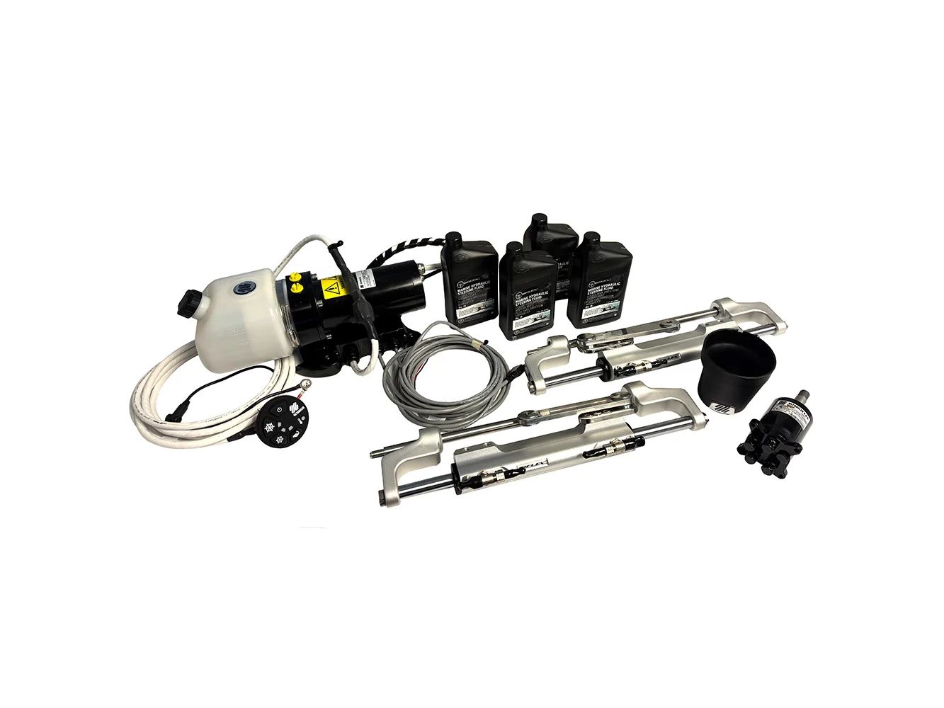 Uflex MasterDrive Steering System - Single Station/Twin Cylinder Kit - UC128TS - SVS 1 & UC128TS - SVS 1P Cylinders