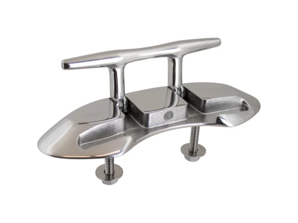 Sea-Dog Folding Stud Mount Cleat - 4-1/2" - Investment Cast 316 Stainless Steel