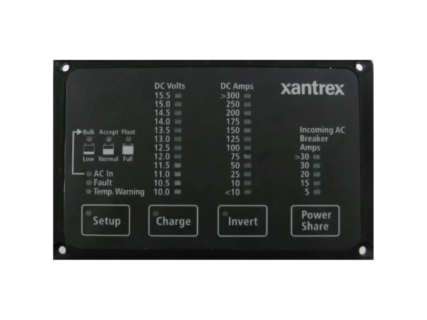 Xantrex Heart FDM-12-25 Remote Panel, Battery Status & Freedom Inverter/Charger Remote Control - Image 2