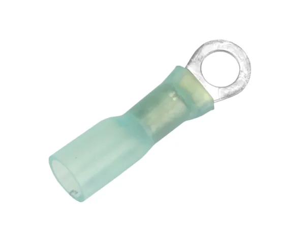 Pacer 16-14 AWG Heat Shrink Ring Terminal - #10 Stud Size - 500 Pack