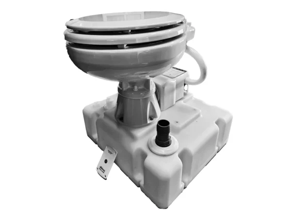 Albin Group Voyager Electric Compact Toilet System w/Tank - 12V