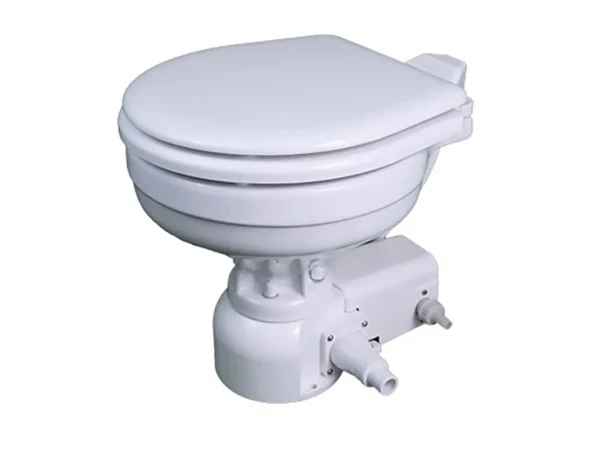 Raritan Sea Era Marine Size Pressurized Freshwater Toilet w/Multifunction Panel - White - 12V