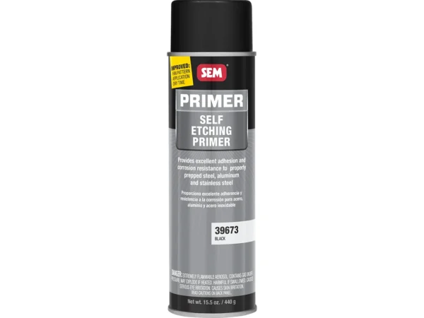 SEM Self Etching Primer - 20oz Aerosol Can - Black