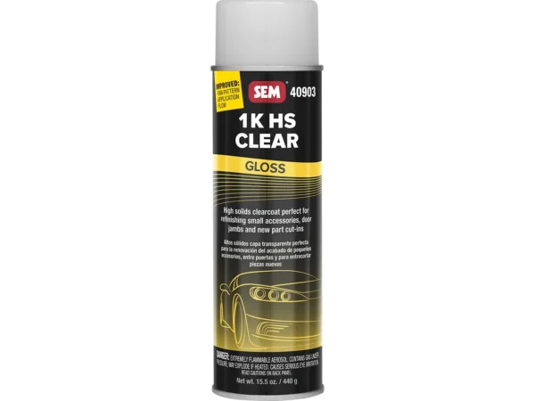 SEM 1K HS Clear - 20oz Aerosol Can - Gloss Finish