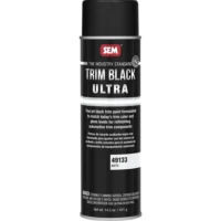 SEM Trim Black Ultra - 20oz Aerosol Can - Matte Finish