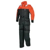 Mustang Deluxe Anti-Exposure Coverall & Worksuit GS Version - Orange/Black - XXXL