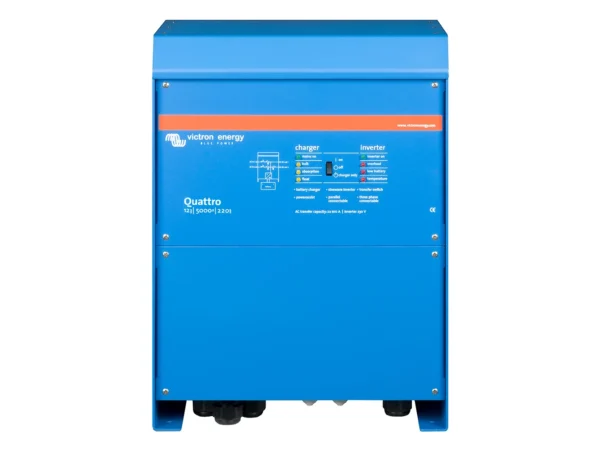 Victron Quattro 12/5000/220-100/100 120V VE.Bus (UL458)