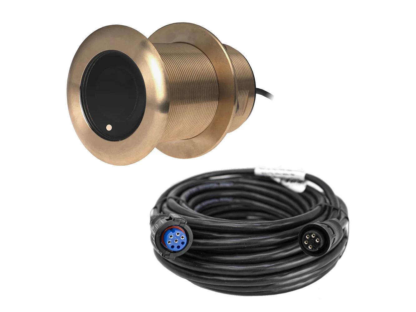 Airmar B60 Thru-Hull Transducer 12° Tilt, 8-Pin Garmin Connector, Depth & Temperature