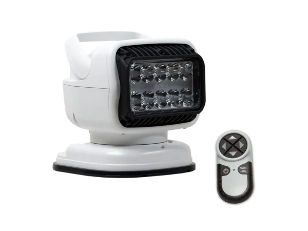 Golight GT Series LED Hybrid Portable Light w/Permanent Shoe Mount Handheld Wireless Remote - 12V - White