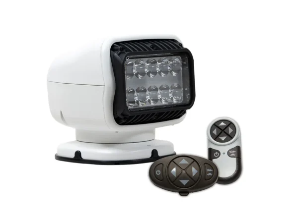 Golight GT Series LED Hybrid Light Permanent Mount w/Handheld & Wireless Dash Mount Remotes - 12V - White